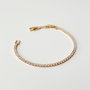 Heliophilia Silver Xuping Pulsera de Acero Inoxidable 316L Color Dorado Larga Duración Resistente a Corrosión Elegante para Mujer 148